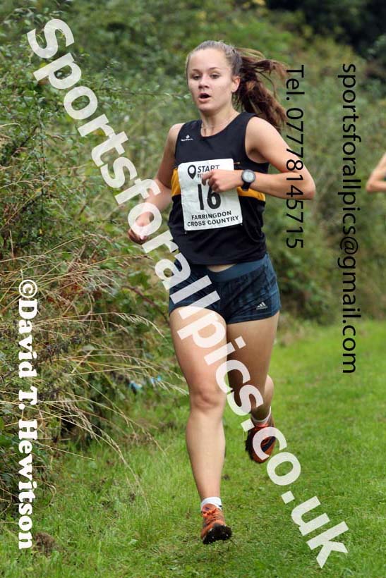Senior Womens relay, 2021 Farringdon Open Cross Country, Sunderland . Photo: David T. Hewitson/Sports for All Pics